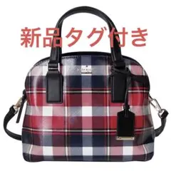 新品未使用 ケイトスペード バッグ チェック柄