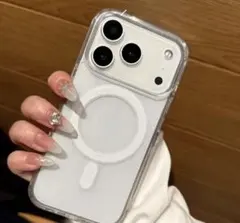 iPhone 14 Plus用クリアMagSafeケース