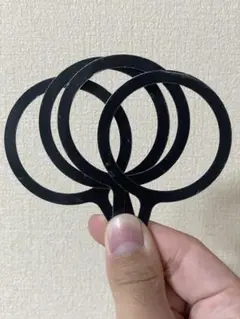 MagSafeリング 4個セット 黒