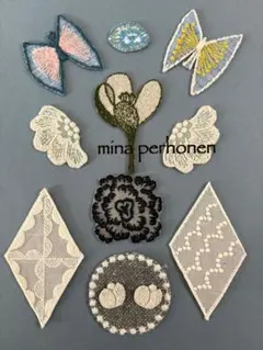 ミナペルホネン mina perhonen はぎれ モチーフ　セット-40