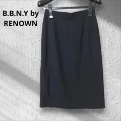 B.B.N.Y/レナウン　タイトスカート　ウール混　黒　オフィスのサムネイル