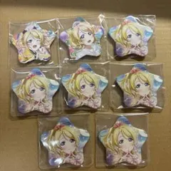 ラブライブ! μ's 5th ライブ 限定 缶バッジ 絢瀬絵里 ハート型缶バッジ