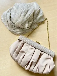 パーティーバッグ 結婚式 フォーマルバッグ オケージョン　セレモニー　ショール