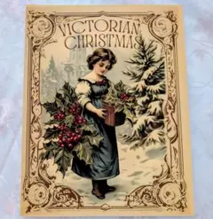 美品！ビクトリアンクリスマス/VICTORIAN CHRISTMAS 塗り絵
