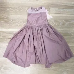 【 美品 】MARL MARL リボン付きフリルエプロン 100-110cm