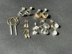 ピアス8点セット☆フープ・スタッド・ドロップ