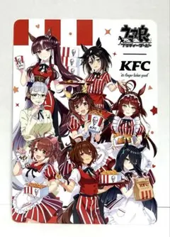ウマ娘 ケンタッキー コラボ 缶バッジ&カードセット - メルカリ