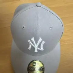New Era 59FIFTY グレー キャップ