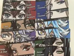 ツイステ アニメイト特典 しおり リドルレオナアズールカリムヴィルイデアマレウス