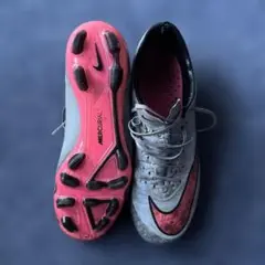 Nike Mercurial サッカーシューズ グレー/ピンク