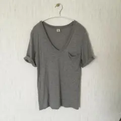 最終値下げロンハーマングレー Vネック Tシャツのサムネイル