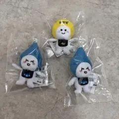 【新品・未使用】 大多喜ガス ぽっぽ ぬいぐるみマスコット 3点セット