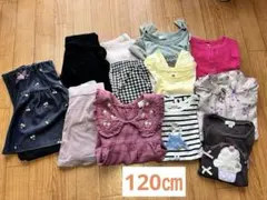 子ども服 まとめ売り 120 女の子　anyFAM プティマ　ユニクロ　保育園着