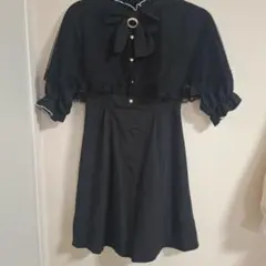 眞白ありす　しまむら　コラボ　ケープ付きワンピース