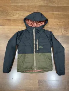 KRIFF MAYERフード付きジャケット 黒/オリーブ