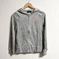 タグ付き未使用　セシルマクビー　Y2K 平成ギャル　ベルベット　ベロア　パーカー