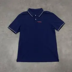希少】PRADA ポロシャツ トリコロール ネイビー サイズM - メルカリ