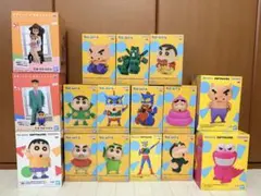 クレヨンしんちゃん 家族写真他　フィギュア １６体セット　未開封品　２８