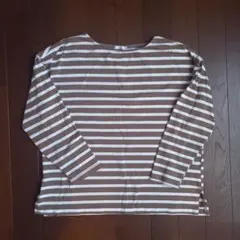 ストライプ長袖シャツ　男の子　130センチ