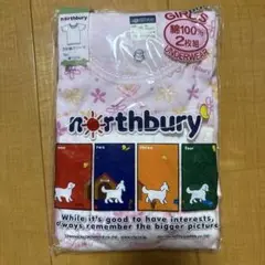 northbury 女の子用下着 2枚組 140