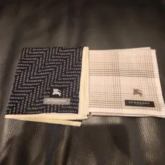 BURBERRY ハンカチ 2枚セット ドッグ柄 ノバチェック - メルカリ