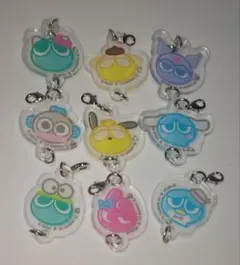 【レア】サンリオ　ぷよぷよ　チャームセット abd17b36612deb03358c8dc719ac0a