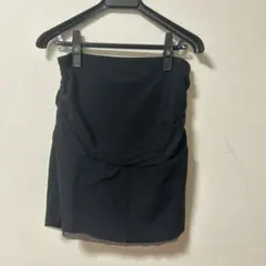 ブラックタイトフレアスカート