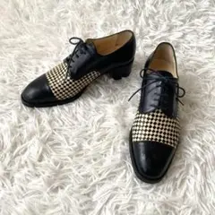 美品✨Stephane kelian レースアップ パンプス 編込4 1/2のサムネイル