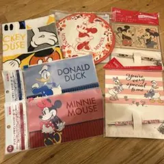 ミニー ミッキー ドナルド デイジー まとめ Disney タオル ボールペン