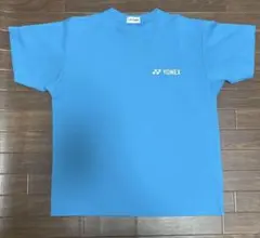 YONEX 青 Tシャツ ロゴ入り