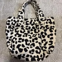 LORY FARM レオパード柄 キャンバス トートバッグSのサムネイル