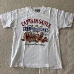 CAPTAIN SANTA キッズ Tシャツ ホワイト 125cmのサムネイル