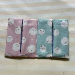ポケットティッシュケース　普通サイズ　h19 ネコ
