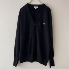 LACOSTE for JS / ラコステ　ウールコットン ピケ カーディガン