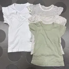 DAILY LINE シャツ肌着 95cm 5枚セット記名なし