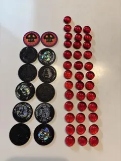 【ジャンク品】(ポケカ初期)ダメカン、毒マーカー、ラッキーコイン