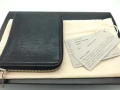 エンダースキーマ スクエアジップパース 二つ折りミニ財布 ブラックのサムネイル