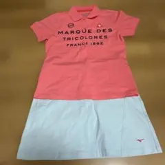 le coq sportif ポロシャツ＋ミズノゴルフスカートMサイズ