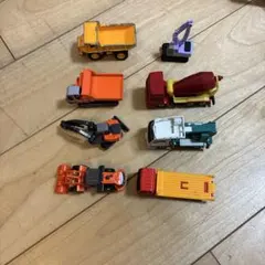 建設車両 ミニカー 8台セット