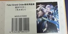 Fate/Grand Order最終再臨展 B2ポスター モルガン fgo