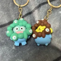 산리오 ハンギョドン 폼폼푸린 キーホルダー ミャクミャク EXPO