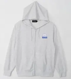 【新品】ちいかわ ZIPパーカー YADA！ ミックスグレー 男女兼用のMサイズ