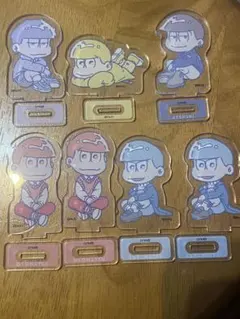 【おそ松さん】100均 チル松アクリルスタンドまとめ売り