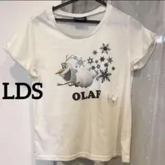 LDS エルディーエス ディズニーコラボ アナと雪の女王 オラフ Tシャツのサムネイル