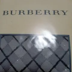 BURBERRY ブラック ストッキングラメ入り M-Lサイズ