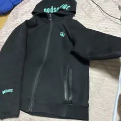 godsavage ジップアップパーカー ブラック Mサイズ