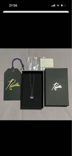 Needles パピヨン ネックレス シルバーのサムネイル