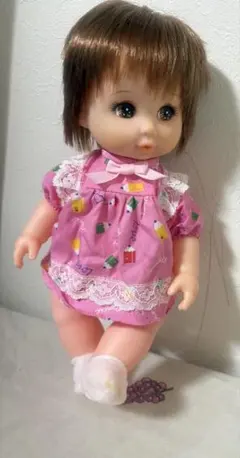 ピンクドレスのドール 約30cm