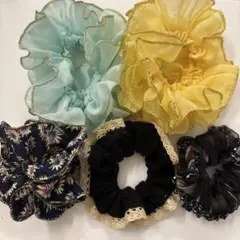 フリルシュシュ5個セット