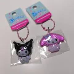 ぷっくりったい プチボールチェーン サンリオ　マイメロディ&クロミ